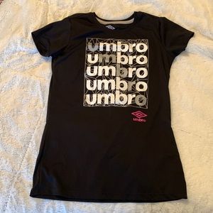 XL Umbro black shirt